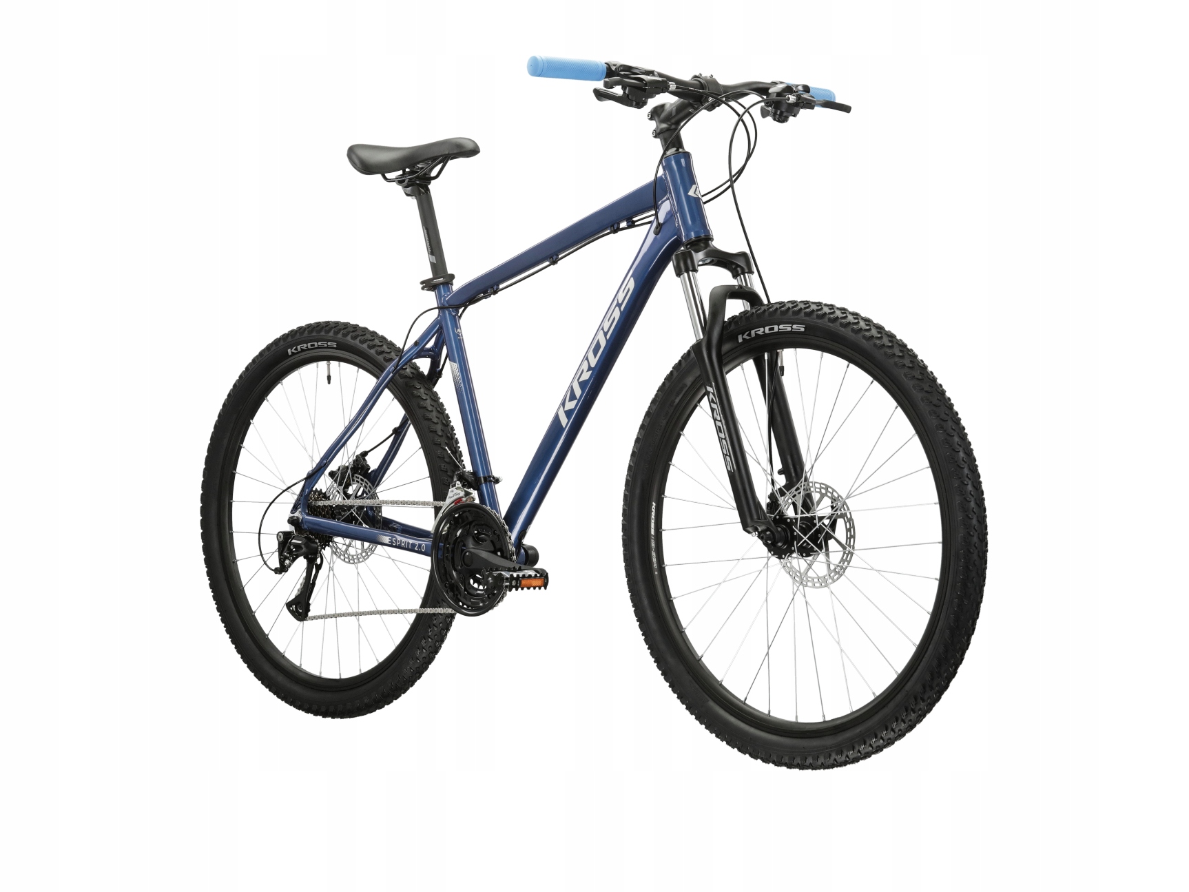 Rower MTB górski Kross Esprit 2.0 Rozmiar 27,5 Rama M 19 cali Niebieski